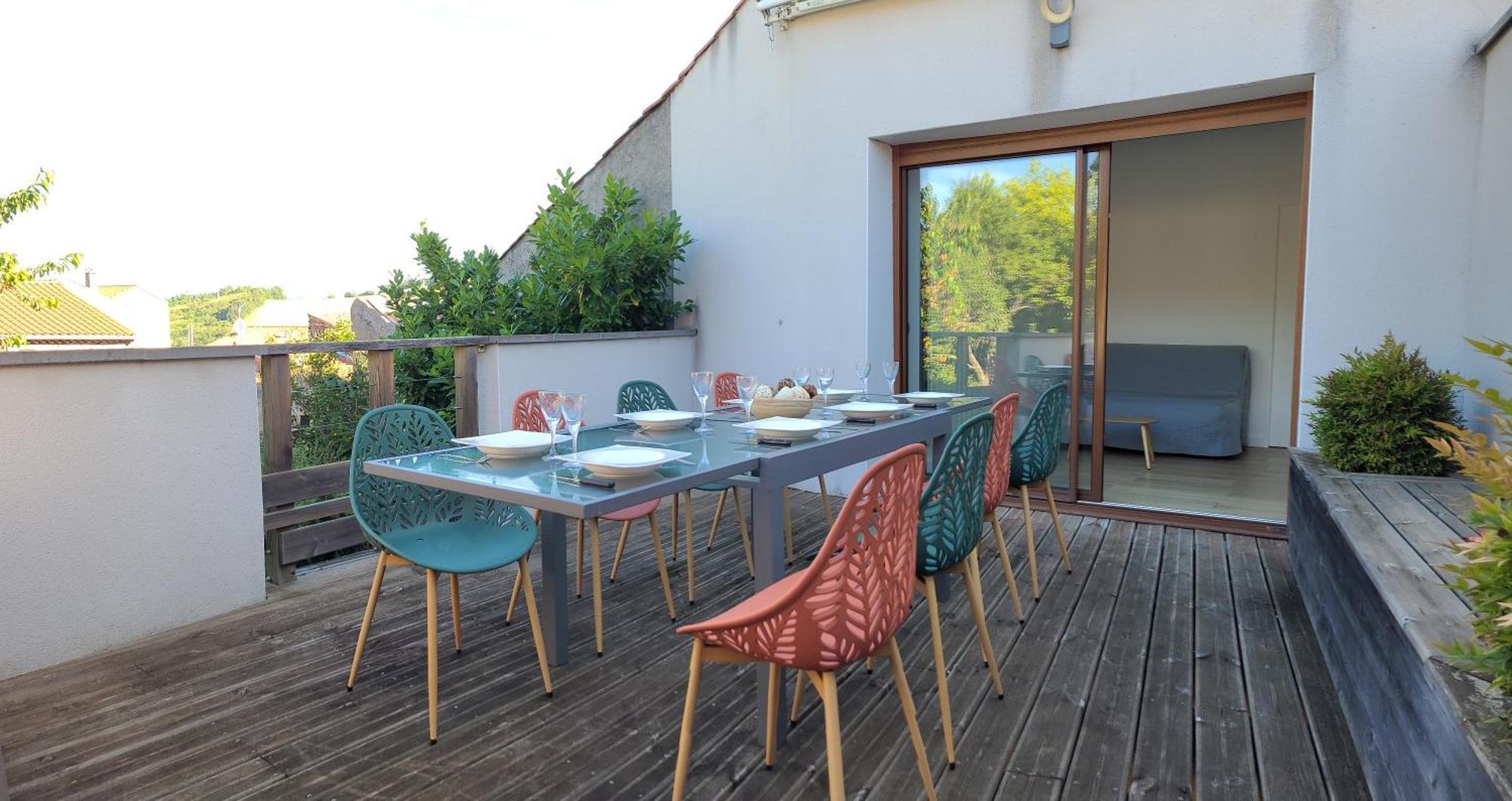 Les Maisons Bareyre - Grandes Maisons Avec Terrasse Saint-Sandoux Экстерьер фото